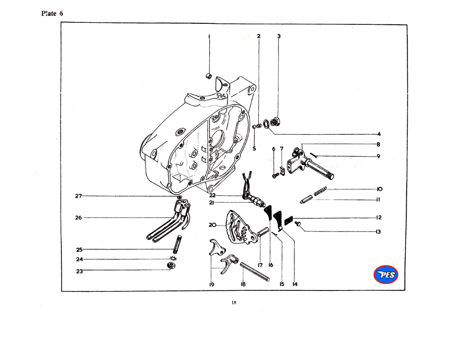 Gearchange Mechanism BSA B44 Performance Engineering Services
