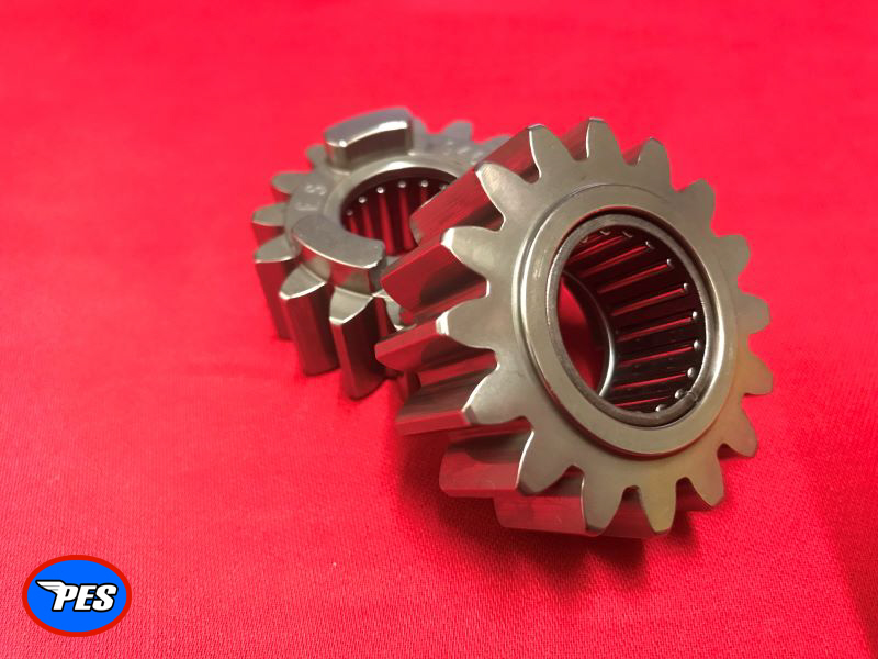 BSA B50 B44 3 Speed 16T Spinner Gear PES Mainshaft G46 (runs with G47) + needle bearing PES